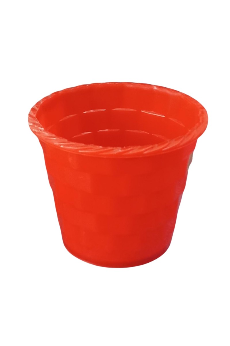 HiTechMart Small Flower Pots (5''H x 6''W) – Decorative Planters for Indoor & Outdoor Plants, Succulents, and Herbs (1)