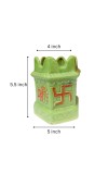 Tulsi Planter Garden Decorative Pot Ghamla for Home Outdoor Indoor Balcony Terrace Decoration. (Green)