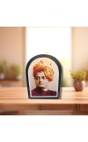 Hi Tech Sales, Swami Vivekananda Frame - Stand Photo Frame for table, Home Decor, Office, Living Room, Study Room (Size 10.4 x 15)