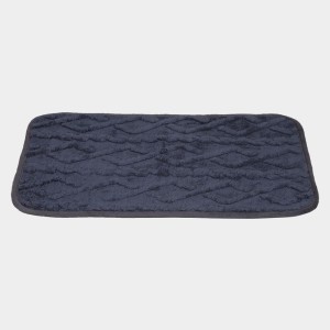 Home Beautiful Anti-Skid Blue Polyester Mat Home Beautiful Anti-Skid Blue Polyester Mat