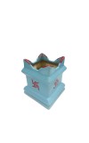 Tulsi Tree Planter Pot Indoor Outdoor Sacred Basil Plant Holder Decorative Eco-Friendly Durable Lightweight