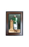 Hi Tech Sales Sri Ramakrishna Paramahamsa Polystyrene Photo Frame for Wall Decor Home, Office, and Temple (Wallmount, Brown, Printed Photo, Pack of 1) (Brown, 10 x 14, Framed)