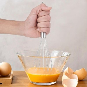 All in One Roasting Kit – Includes Roaster with Wooden Handle, Table Ring, and Egg Beater – Durable, Multipurpose Cooking Set
