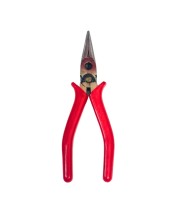 Long Nose Pliers – Precision Needle Nose Plier with Red Grip for DIY, Craft, Electrical & Repair Work