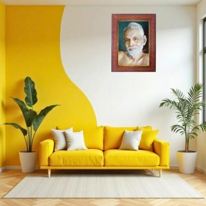Lord Sai Baba Photo Frame 13X17 Inch Religious Wall & Table Decor Frame | Lord Sai Baba Spiritual Photo Frame For Home, Temple & Office | Decorative Hindu God & Goddess Frame (Pack Of 1) (F18281)
