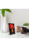 Car Desk/Table Top Jai Jagannath Acrylic L-Style Photo Stand - 2.5x3.5 Inches, Compact And Stylish Spiritual Display (F6658)