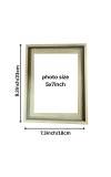 Light Brown Wooden Look Photo Frame for Home & Office Décor | Wall Mount & Tabletop Display | Premium Synthetic Wood (MDF) Matte Finish Picture Frame