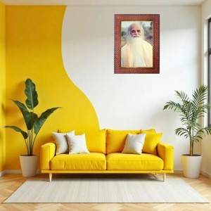 Jiddu Krishnamurti Photo Frame 13X17 Inch Religious Wall & Table Decor Frame | Jiddu Krishnamurti Spiritual Photo Frame For Home, Temple & Office | Decorative Hindu God & Goddess Frame (Pack Of 1)