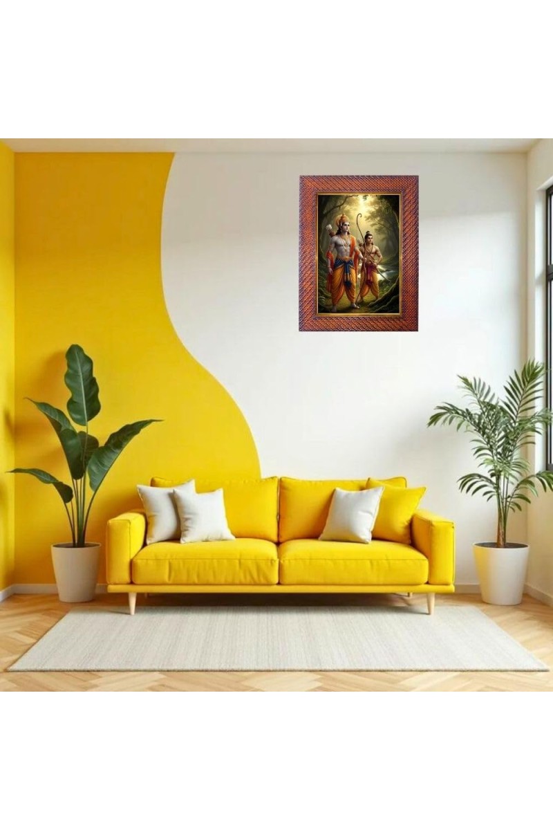 Lord Shiva Photo Frame Religious Wall & Table Decor Frame | Lord Shiva Spiritual Photo Frame For Home, Temple & Office | Decorative Hindu God & Goddess Frame (Pack Of 1) (F18177)