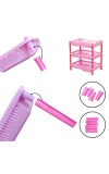 Hitech Sales Plastic 3-Tier Multipurpose Storage Rack Organizer Shelf for Home, Kitchen, and Office (Colour May Vary)