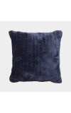 Home Beautiful Blue Velvet Cushion