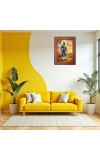Guru Teg Bahadur Ji Photo Frame 13X17 Inch Religious Wall & Table Decor Frame | Guru Teg Bahadur Ji Spiritual Photo Frame For Home, Temple & Office | Decorative Hindu God & Goddess Frame (Pack Of