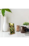 Car Desk/Table Top Lord Ganesha Acrylic L-Style Photo Stand - 2.5x3.5 Inches, Compact And Stylish Spiritual Display (F6674)