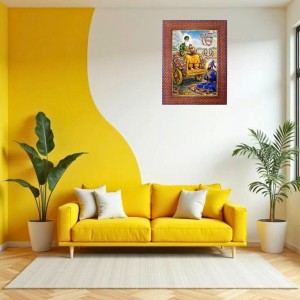 Guru Nanak Photo Frame 17X21 Inch Religious Wall & Table Decor Frame | Guru Nanak Spiritual Photo Frame For Home, Temple & Office | Decorative Hindu God & Goddess Frame (Pack Of 1) (F18246) Guru Nanak Photo Frame 17X21 Inch Religious Wall & Table Decor Frame | Guru Nanak Spiritual Photo Frame For Home, Temple & Office | Decorative Hindu God & Goddess Frame (Pack Of 1) (F18246)