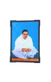 Hitech Sales Babai Dada Hindu Religious Wooden Laminated Photo Frame 5x7 Inch Decorative Frame for Home, Office, and Temple