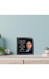 Hitech Sales Ratan Tata's Motivational Quotes Wall Frames, Inspirational Quotes Wall Framed Posters for Room, Office, Study Desk, Decor (Tabletop, Square – 10.10 x 10.10 inches Frame, Black)
