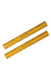 HitechSales 12 inch/30 cm Wooden Ruler Scale for School, Student, Home, Office, Stationery Ruler - set of 2 Measuring scales