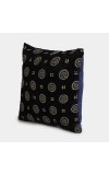 Home Beautiful Blue Microfiber Cushion