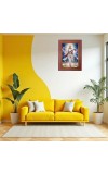 Lord Kartikeya Photo Frame Religious Wall & Table Decor Frame | Lord Kartikeya Spiritual Photo Frame For Home, Temple & Office | Decorative Hindu God & Goddess Frame (Pack Of 1) (F18139