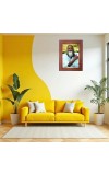 Nisargadatta Maharaj Photo Frame 15X19 Inch Religious Wall & Table Decor Frame | Nisargadatta Maharaj Spiritual Photo Frame For Home, Temple & Office | Decorative Hindu God & Goddess Frame (Pack O