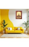 Lord Ayyapan Photo Frame Religious Wall & Table Decor Frame | Lord Ayyapan Spiritual Photo Frame For Home, Temple & Office | Decorative Hindu God & Goddess Frame (Pack Of 1) (F18210)