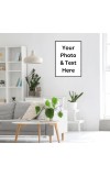 Hitech Sales Personalized Photo Frames for Table and Walls Decoration | Gifts and Home decor laminated photo (Without glass) | 8x12 Inch