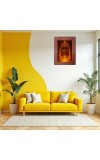 Lord Kubera Photo Frame 17X21 Inch Religious Wall & Table Decor Frame | Lord Kubera Spiritual Photo Frame For Home, Temple & Office | Decorative Hindu God & Goddess Frame (Pack Of 1) (F18362)