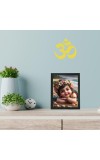 Hitech Sales Sweet Gopal Printed Photo and Polystyrene Photo Frame for Pooja Room, Temple Decor, Home Decoration and Gifting (Wall and Tabletop, Rectangular, 7.12 x 9.12 inches Frame, Black)