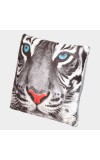 Home Beautiful Black Microfiber Cushion