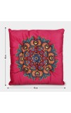 Home Beautiful Fuchsia Polyester Cushion