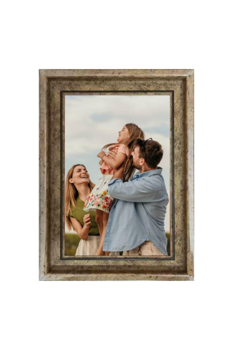 HiTechMart 11x15 inch Single Picture Frame Polystyrene Photo Frame with Acrylic Glass Front for 8x12inch Photos Wall Mount Display Perfect for Family Photos or Gifting