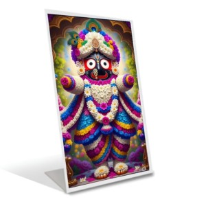 Car Desk/Table Top Jai Jagannath Acrylic L-Style Photo Stand - 2.5x3.5 Inches, Compact And Stylish Spiritual Display (F6660) Car Desk/Table Top Jai Jagannath Acrylic L-Style Photo Stand - 2.5x3.5 Inches, Compact And Stylish Spiritual Display (F6660)