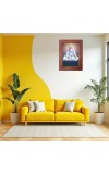 Guru Ram Dasji Photo Frame 13X17 Inch Religious Wall & Table Decor Frame | Guru Ram Dasji Spiritual Photo Frame For Home, Temple & Office | Decorative Hindu God & Goddess Frame (Pack Of 1) (F18345