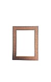 Decorative Metallic Photo Frame, Textured Bronze Finish, Wall & Tabletop Picture Frame for Home and Office Décor (Photo size 5x7 inch).
