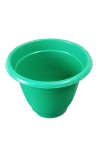 Medium Flower Pots (7''H x 10.5''W) – Decorative Planters with Drainage for Indoor & Outdoor Plants, Succulents, and Herbs (1)