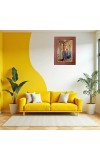 Mata Parvati Lord Shiva Photo Frame 17X21 Inch Religious Wall & Table Decor Frame (F18145X17X21)