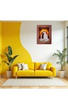 Guru Ravidas Ji Photo Frame 19X23 Inch Religious Wall & Table Decor Frame | Guru Ravidas Ji Spiritual Photo Frame For Home, Temple & Office (F18272X19X23)