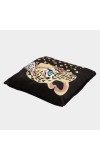 Home Beautiful Black Polyester Cushion