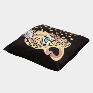 Home Beautiful Black Polyester Cushion Home Beautiful Black Polyester Cushion
