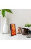 Car Desk/Table Top Sri Swami Vivekananda Acrylic L-Style Photo Stand - 5x7 Inches, Compact And Stylish Spiritual Display (F6709)