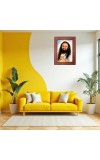 Pujya Morari Bapu Photo Frame 17X21 Inch Religious Wall & Table Decor Frame | Pujya Morari Bapu Spiritual Photo Frame For Home, Temple & Office | Decorative Hindu God & Goddess Frame (Pack Of 1) (