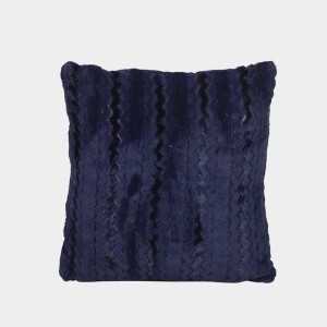 Home Beautiful Navy Blue Polyester Cushion