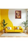 Lord Hanuman Photo Frame Religious Wall & Table Decor Frame | Lord Hanuman Spiritual Photo Frame For Home, Temple & Office | Decorative Hindu God & Goddess Frame (Pack Of 1) (F18091)