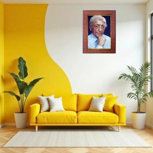 Sadhguru (Jaggi Vasudev) Photo Frame 15X19 Inch Religious Wall & Table Decor Frame | Sadhguru (Jaggi Vasudev) Spiritual Photo Frame For Home, Temple & Office (F18304X15X19)