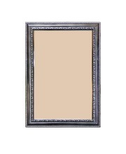 Elegant Silver Decorative Photo Frame for Home & Office Décor | Vintage Wall & Tabletop Frame | Synthetic Wood Design with Acrylic Front | Ideal for Photos, Paintings & Certificates