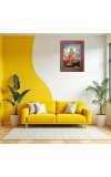 Mata Skandmata Photo Frame 21X25 Inch Religious Wall & Table Decor Frame | Mata Skandmata Spiritual Photo Frame For Home, Temple & Office (F18388X21X25)