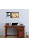 Hitech Sales Wall Art Of Lord Krishna Polystyrene Photo Frame for Pooja Room, Temple Decor, Home Decoration and Gifting (Wall and Tabletop, Rectangular, Printed Photo, 7.12 x 9.12 inches Frame, Black)