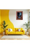 Guru Granth Sahib Photo Frame 17X21 Inch Religious Wall & Table Decor Frame | Guru Granth Sahib Spiritual Photo Frame For Home, Temple & Office | Decorative Hindu God & Goddess Frame (Pack Of 1) (