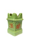 Tulsi Planter Garden Decorative Pot Ghamla for Home Outdoor Indoor Balcony Terrace Decoration. (Green)