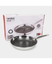Tandem1.6L Stainless Steel Fry Pan, 44 X 24 X 5cm (Pack of 1)